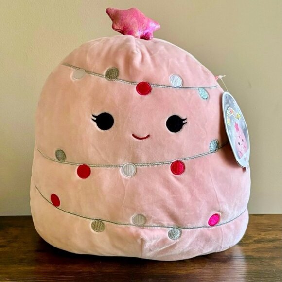 Squishmallows Other - •SOLD•|Squishmallows| Garnet the 12” Pink XMas Tree